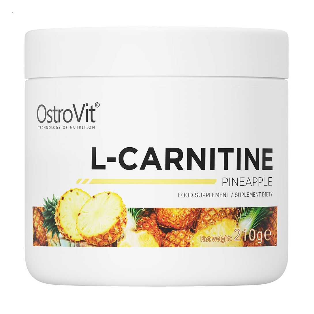 L-карнітин OstroVit Supreme Pure L-Karnityna Ананас, в порошку, 210 г